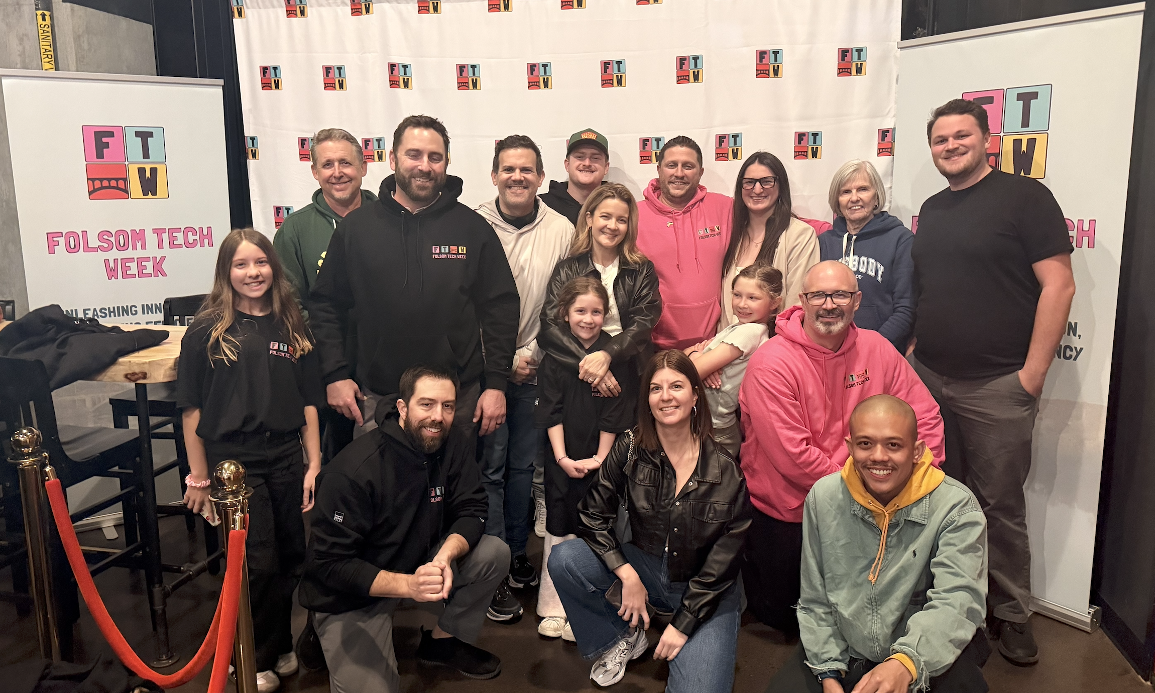 The FYC Labs team at Folsom Tech Week